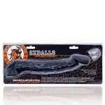 [SIL|TPR] Muscle Ripped Cocksheath - Black