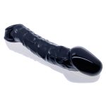 [SIL|TPR] Muscle Ripped Cocksheath - Black - Image 4