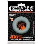 [SIL|TPR] AXIS Ribbed Cockring Clear Ice - Image 3
