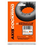 [SIL|TPR] AXIS Ribbed Cockring Clear Ice - Image 4