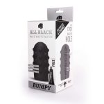All Black - Real Skin Touch Masturbator - Bumpy