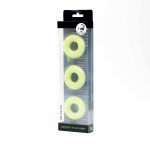 Chubby Rubber Cockring 3-Pack - Glow - Image 3