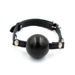 Mister B Leather Ballgag Black L