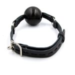Mister B Leather Ballgag Black L - Image 2