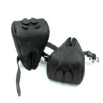 Mister B Leather Pig Paws Black L-XL