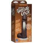 The Realistic Cock - UR3 - 20 cm. (8.00 inch) - Black - Image 2