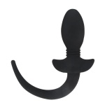 Silicone Vibrating Puppy Tail - Large - Image 2