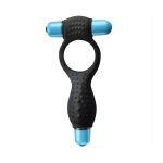 Remix - Silicone Vibrating Plug 2 x 7 Him & Her - Black - Image 2