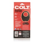 Colt Silicone Rechargeable Cock Ring - Black