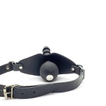 Leather | Silicone Ball Gag Lock - Image 3