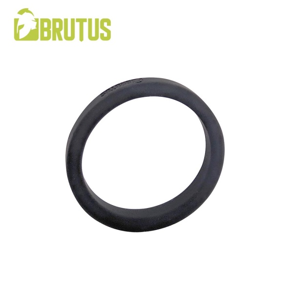 BRUTUS Flat Slick - Silicone Cock Ring 40 mm.