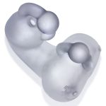 [SIL|TPR] Meatlocker Chastity - Clear Ice - Image 4