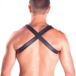 Mister B Leather X-Back Harness Premium Black S-M - Image 3