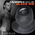 Oxballs MORPHHOLE-1 gaper plug - Zwart ice S - Image 3